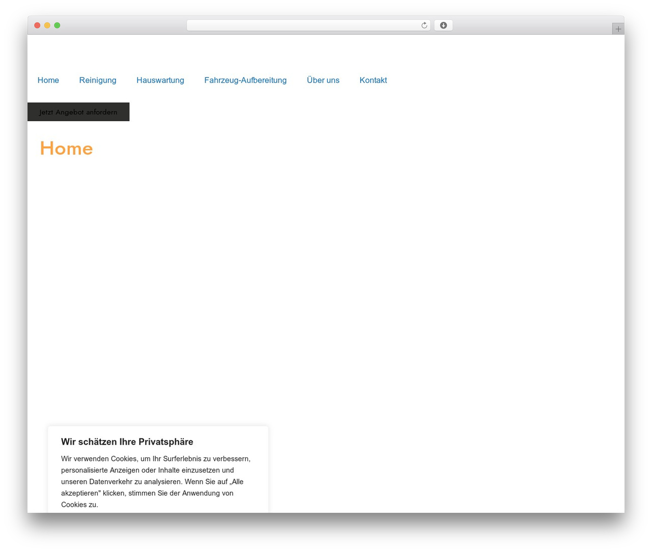 WordPress theme Hello Elementor - reraclean.ch