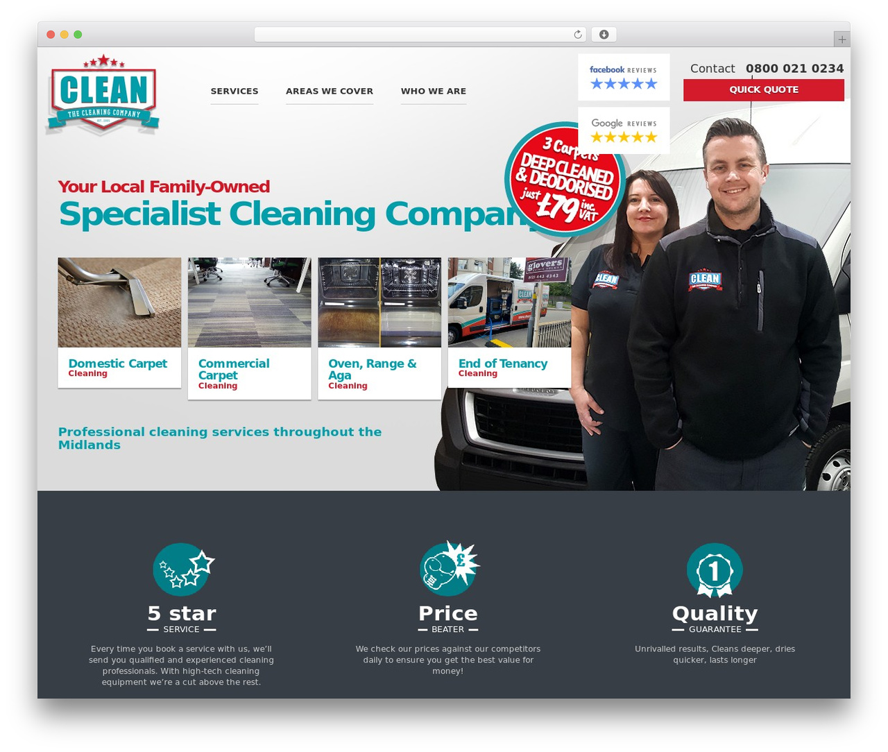 WordPress theme Clean Theme - cleanscc.co.uk