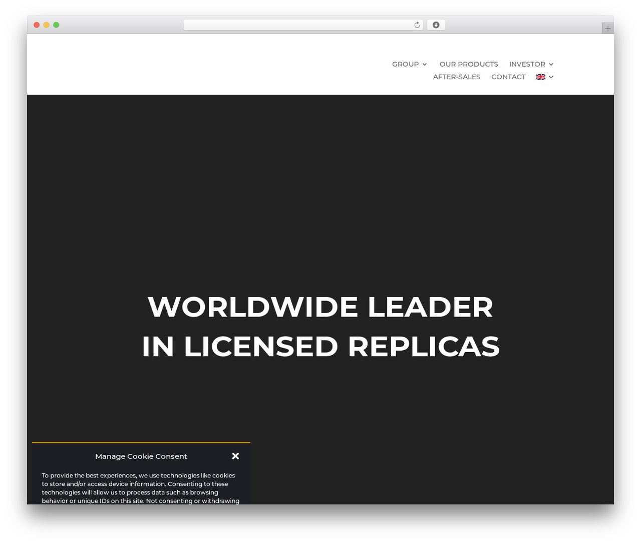 WordPress theme Divi - cybergun.com