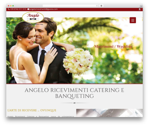 WordPress theme pump - angeloricevimenti.com