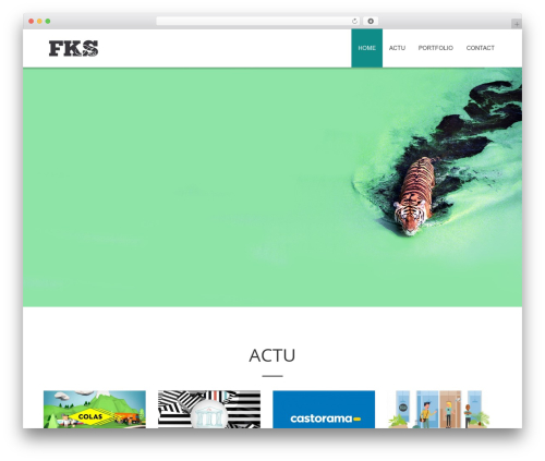 Altea WordPress website theme - fks-design.fr