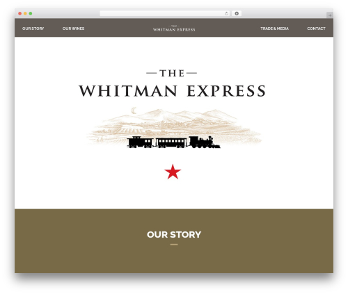 Andy theme WordPress - whitmanexpress.com