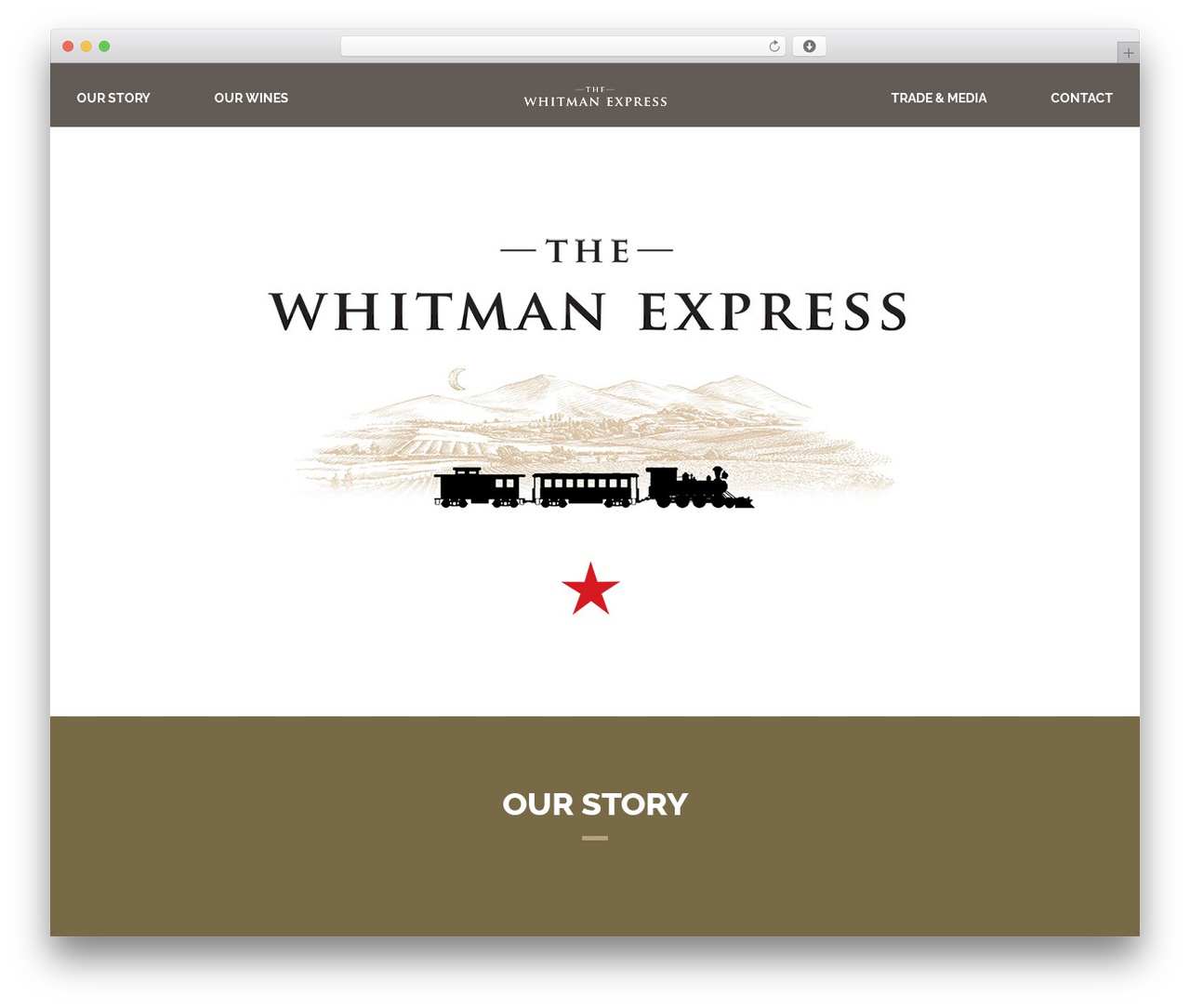 Andy theme WordPress - whitmanexpress.com