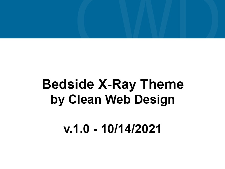 CWD WordPress theme by Clean Web Design
