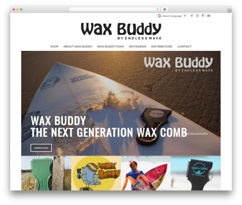 Enfold WordPress theme - waxbuddy.com