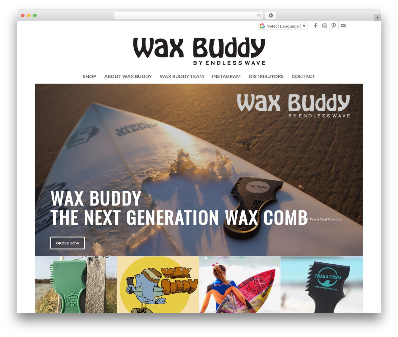 Enfold WordPress theme - waxbuddy.com
