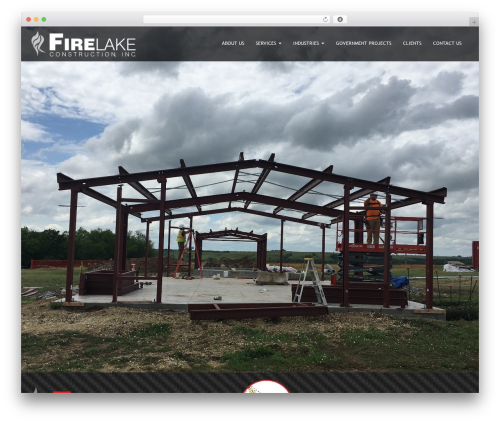 Firelake theme WordPress - firelakeconstruction.com
