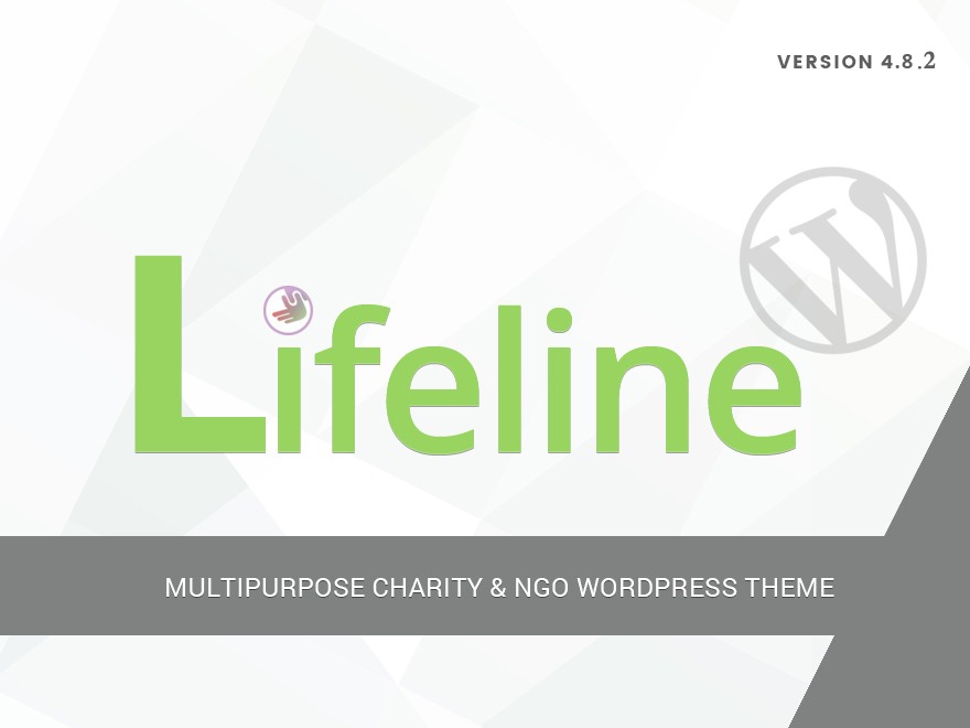 Lifeline WordPress website template