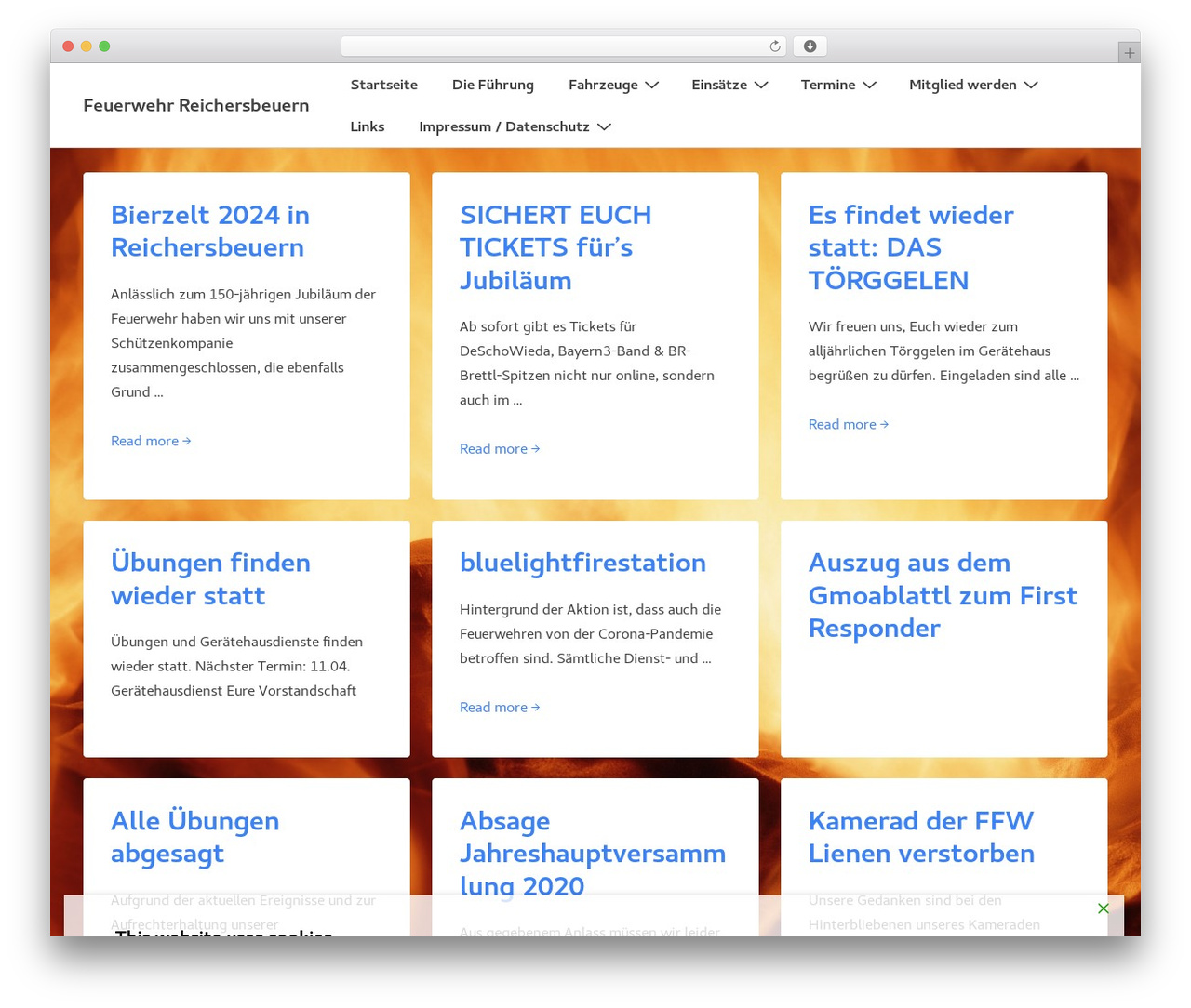 Responsive theme WordPress free - feuerwehr-reichersbeuern.de