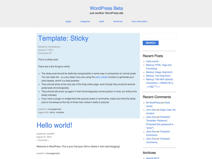 skeletos WordPress theme skeletos WordPress theme