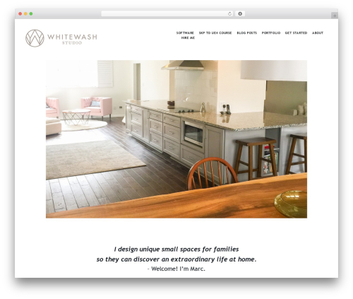 Theme WordPress Base - whitewashstudio.com