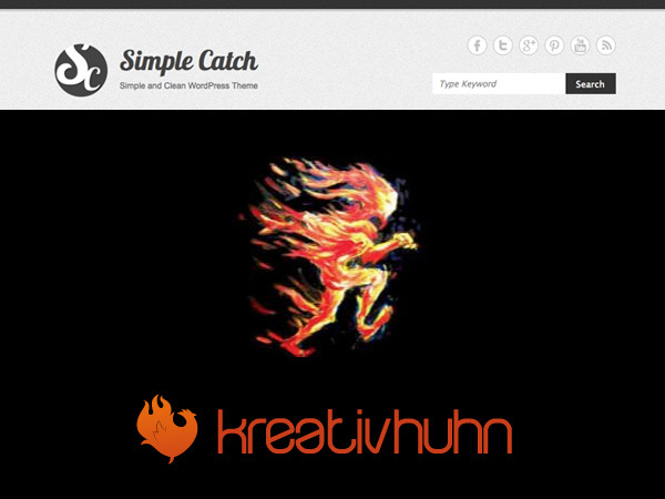 Theme WordPress Firemans Theme by kreativhuhn