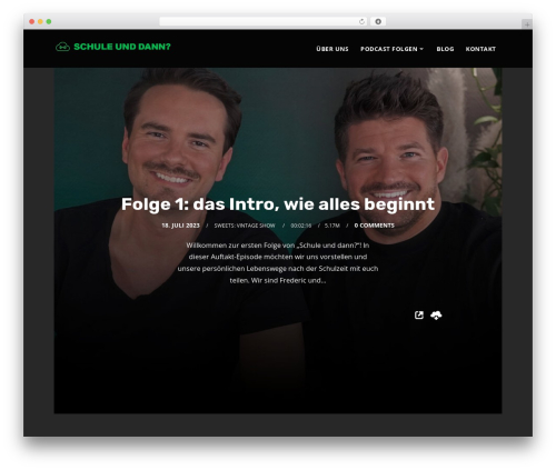 Tusant SecondLine WordPress theme design - schuleunddann.com