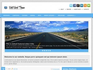 WestWard WordPress theme design by FThemes.com