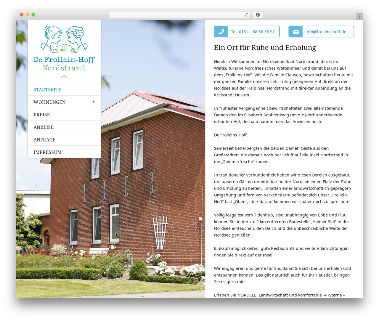 WordPress theme RoyalGold - frollein-hoff.de