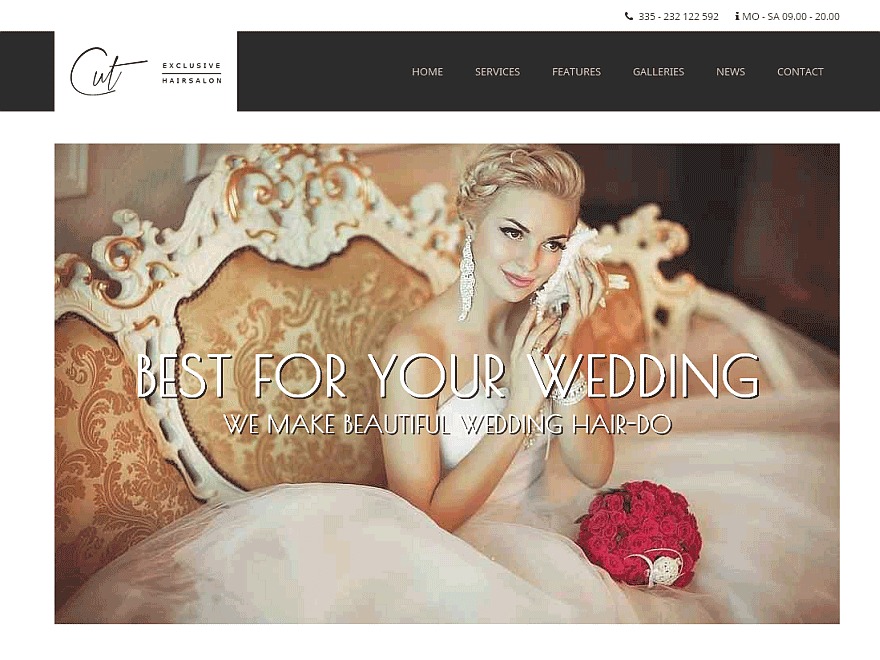 WordPress theme Cut by 7Theme.net