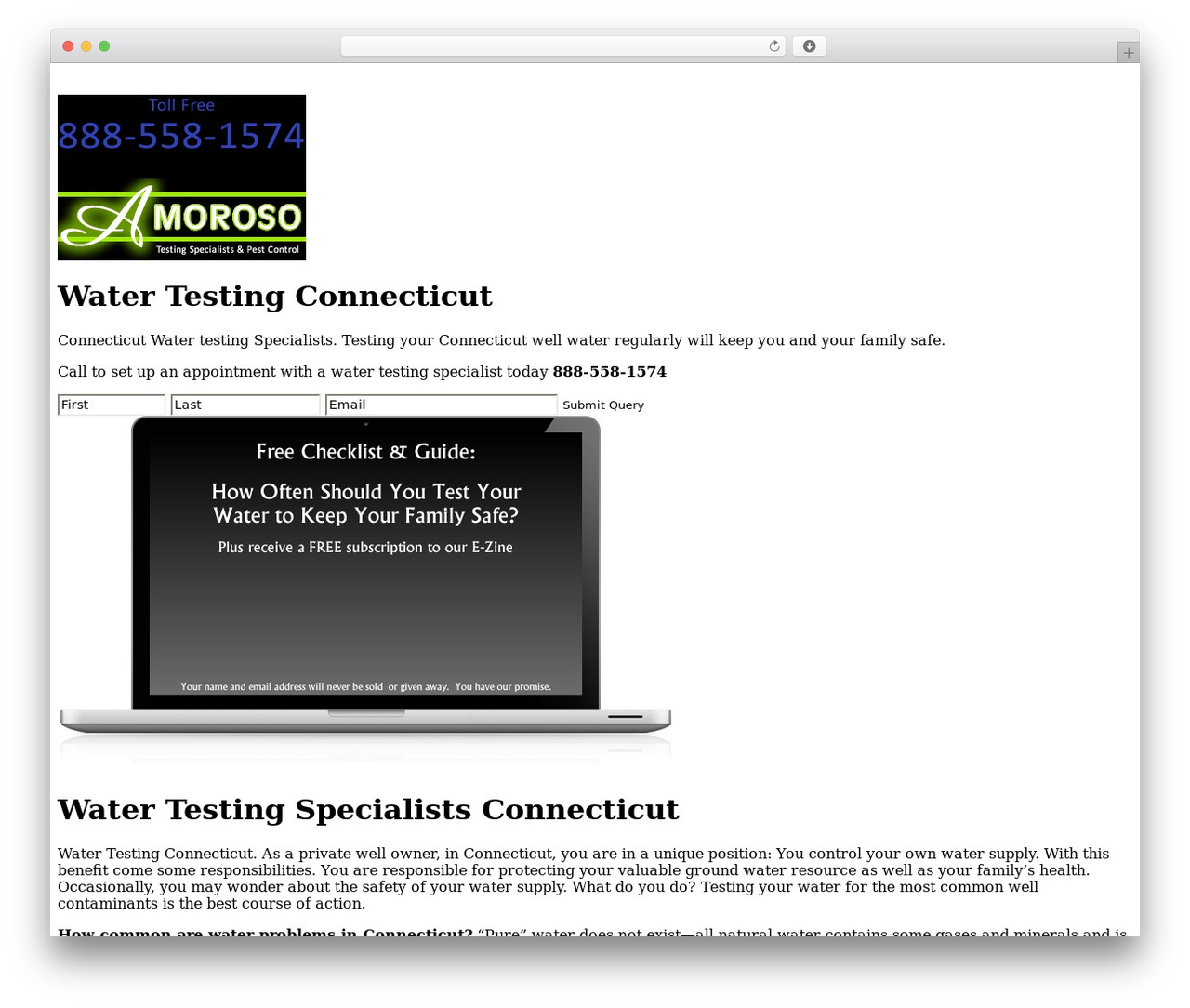 WordPress theme deVision - watertestingconnecticut.org WordPress theme deVision - watertestingconnecticut.org