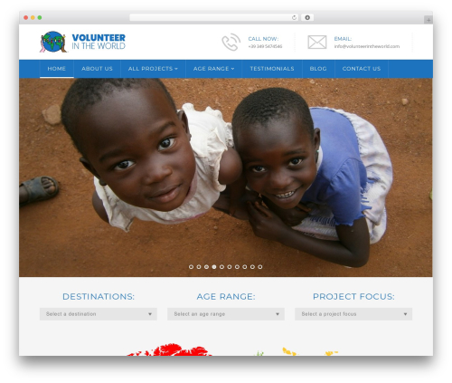 Mapsvg WordPress plugin - volunteerintheworld.com