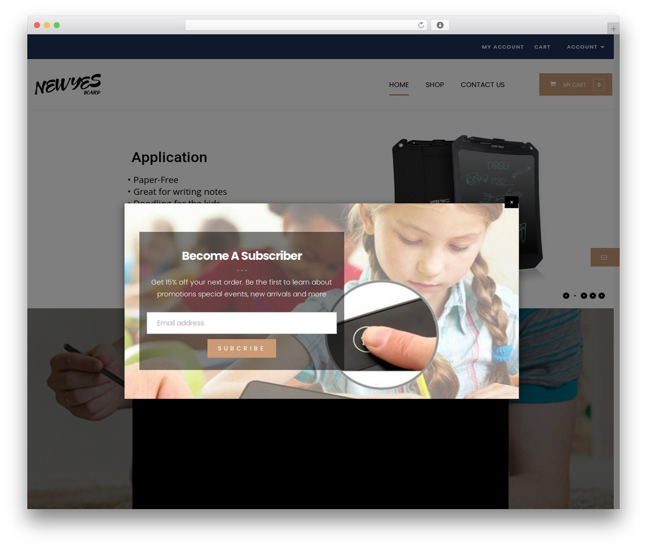 WordPress theme strollik - thebestepad.com
