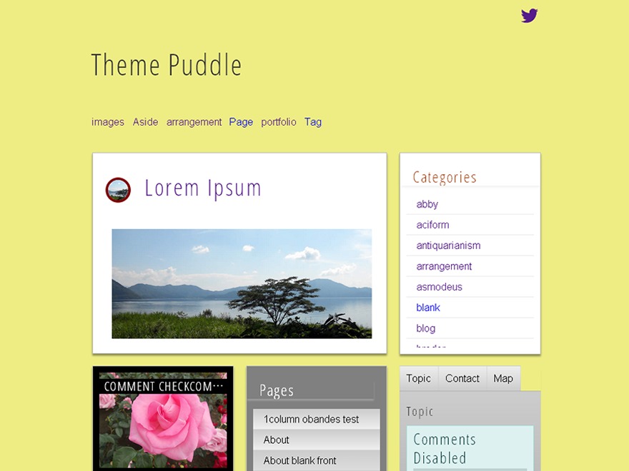 WP theme puddle WP theme puddle