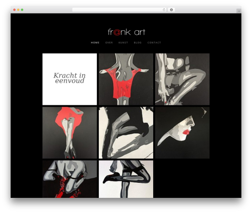 WP theme bleecker - frankart.nl