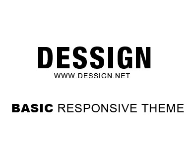 Basic Responsive WordPress Theme WP theme by Dessign Themes