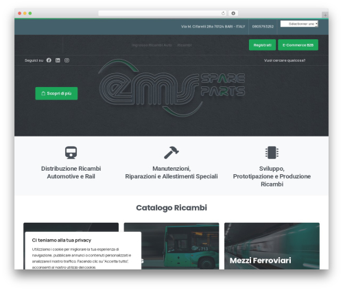 Pixfort likes WordPress plugin - emsricambi.com