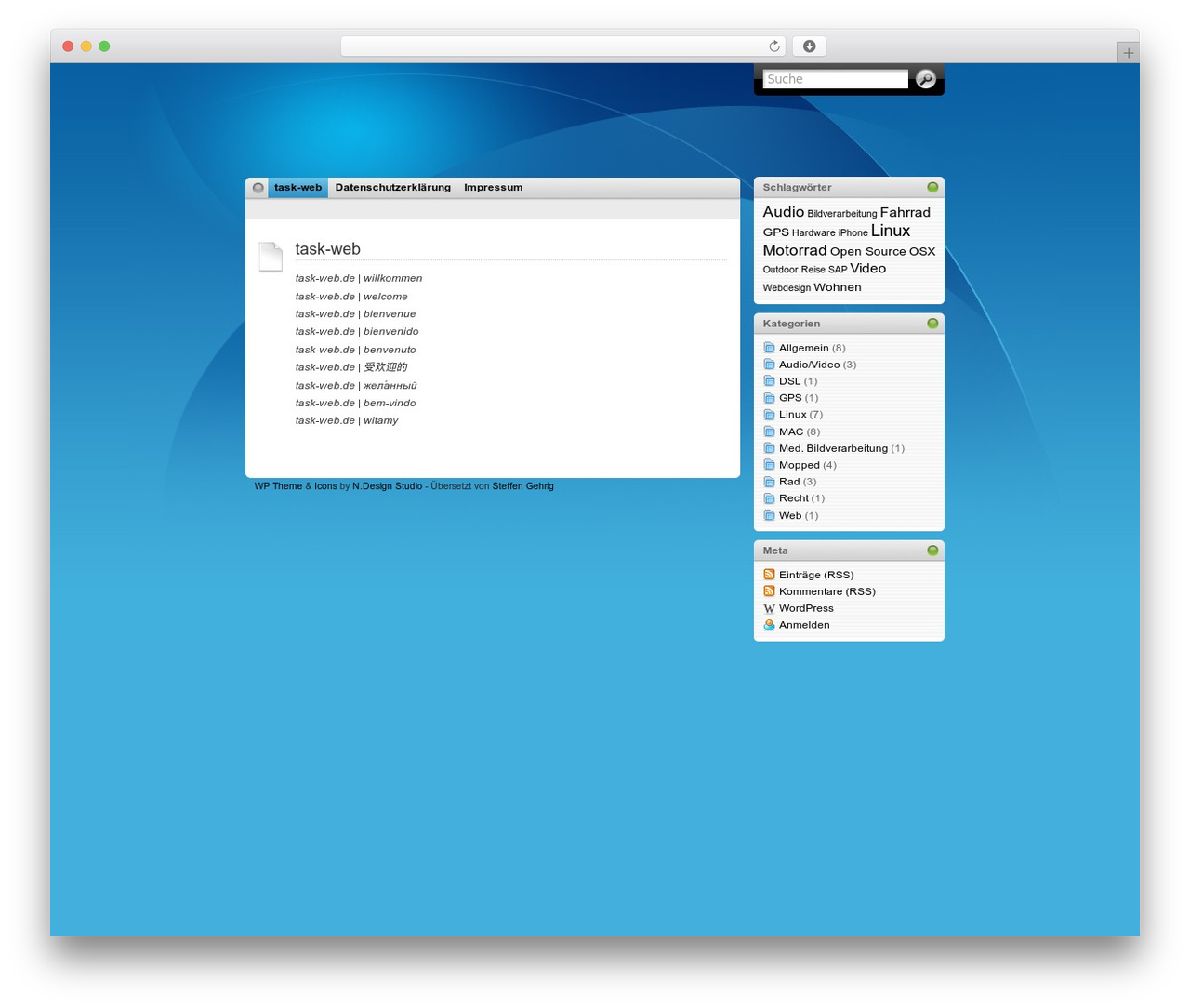 iTheme best WordPress theme - task-web.de