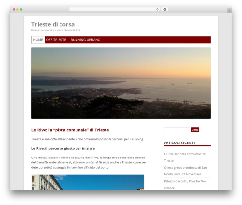 Kool theme WordPress - triestedicorsa.com