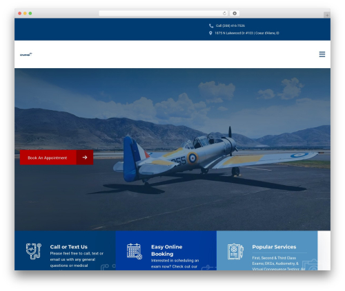 MedSky WordPress theme design - chetmd.com
