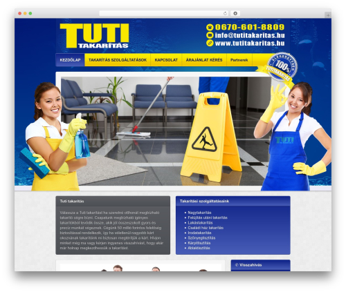 Sync top WordPress theme - tutitakaritas.hu