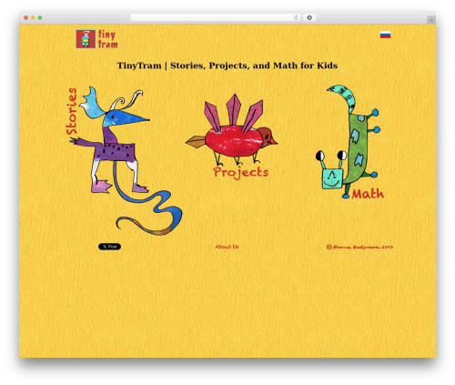 TinyTram theme WordPress - tinytram.com