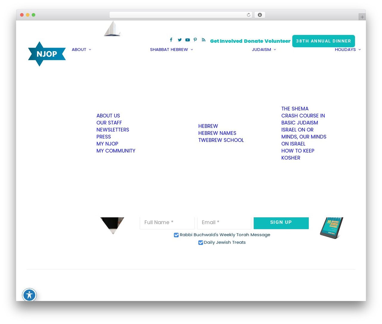 Uncode premium WordPress theme - njop.org