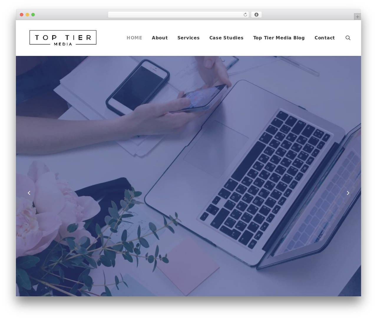 Uncode WordPress theme - toptiermedia.com Uncode WordPress theme - toptiermedia.com