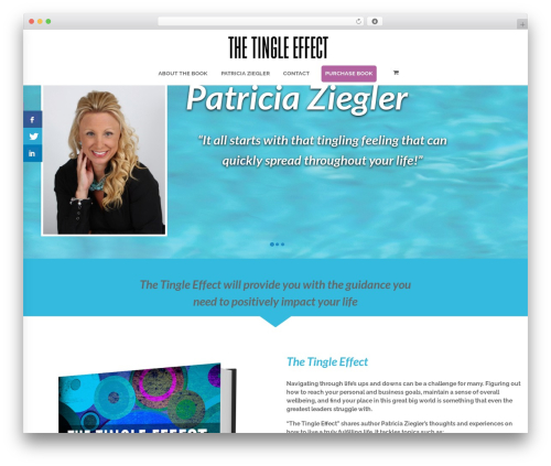 WordPress theme Blaszok - thetingleeffect.com