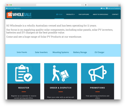 WordPress theme Total Plus - sgwholesale.solar WordPress theme Total Plus - sgwholesale.solar