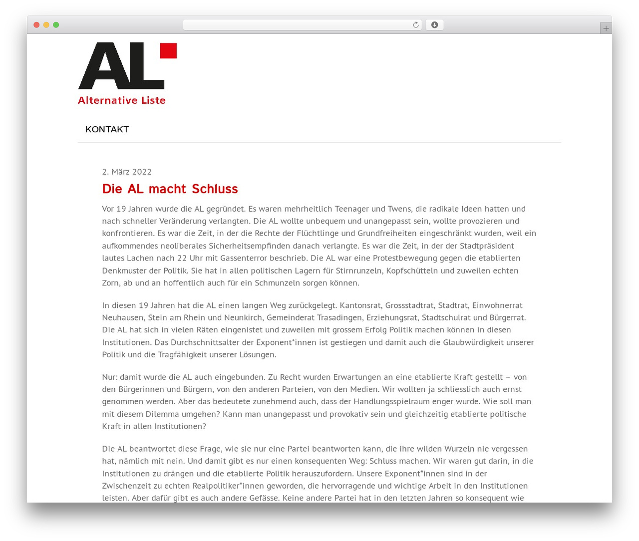 WP theme Themify Basic - al-sh.ch