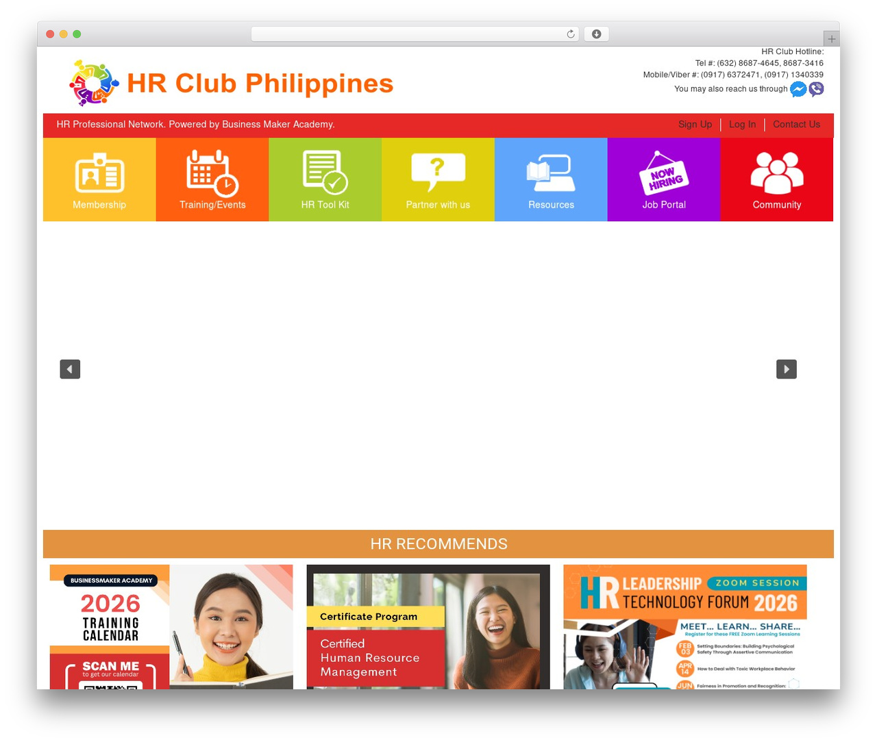 Bootstrap Basic WordPress page theme - hrclubphilippines.com