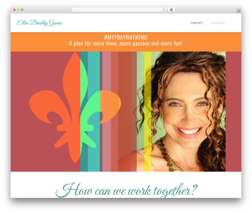 CleanLab WordPress theme - my7dayweekend.com