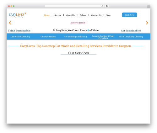Car wash booking system WordPress plugin - easylives.in