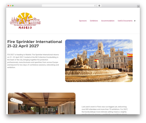 Hello Elementor WordPress theme - firesprinklerinternational.com