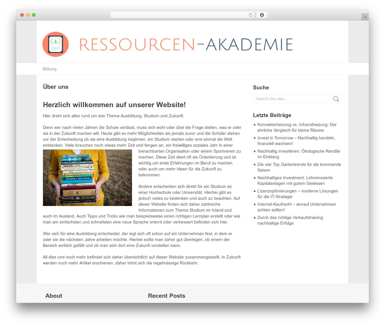 Split theme WordPress - ressourcen-akademie.ch Split theme WordPress - ressourcen-akademie.ch