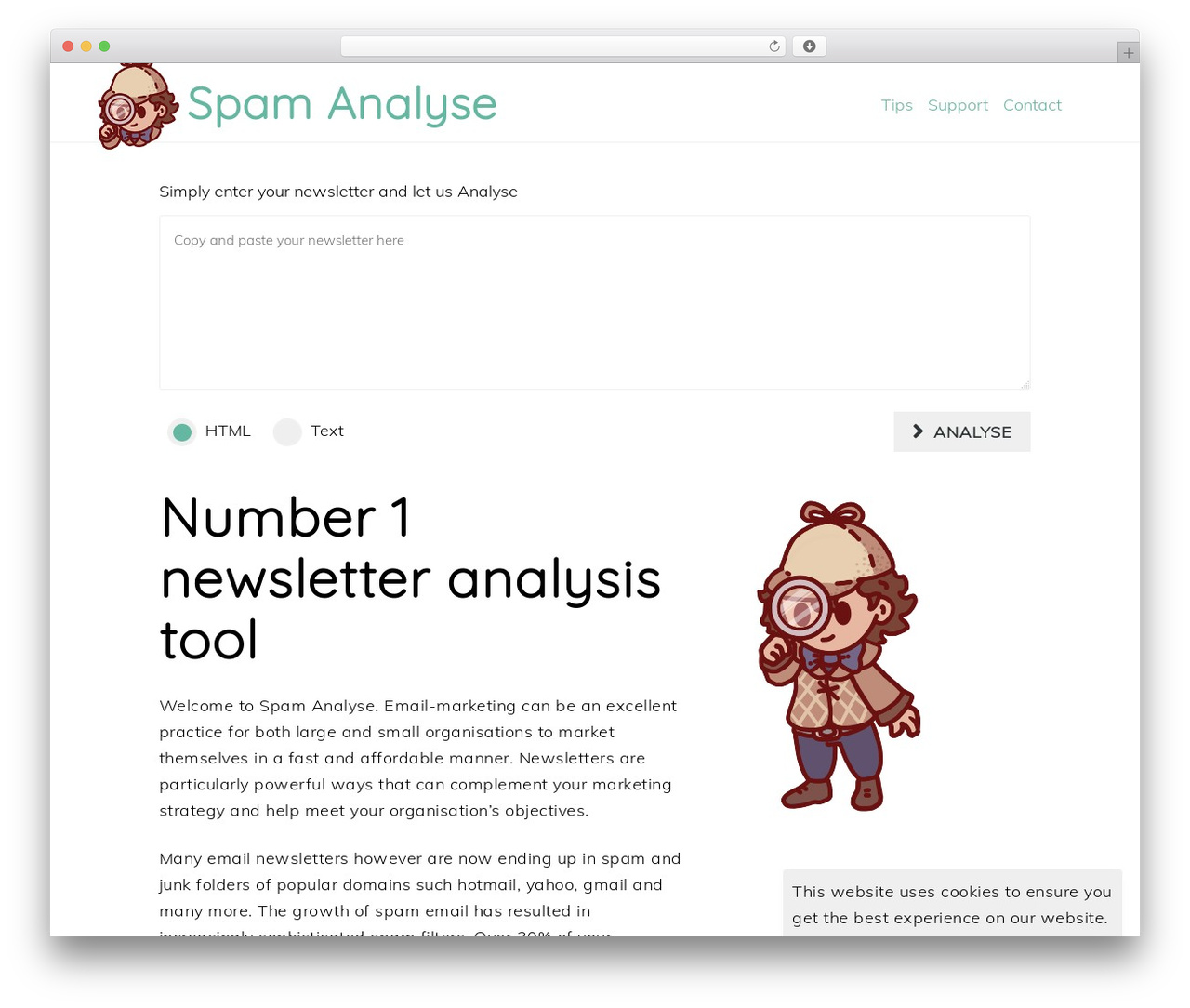 Theme WordPress Simple Theme - spamanalyse.com