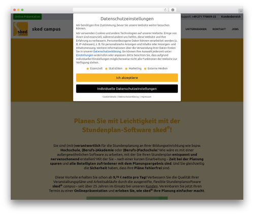Theme WordPress Swatch - sked.de