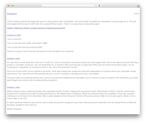 Ai WordPress plugin - timprobst.com