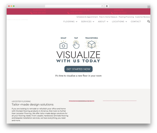 Brand map addon WordPress plugin - leicesterflooringandcarpet.com