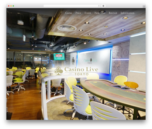 WordPress theme clt - casino-live-tokyo.com