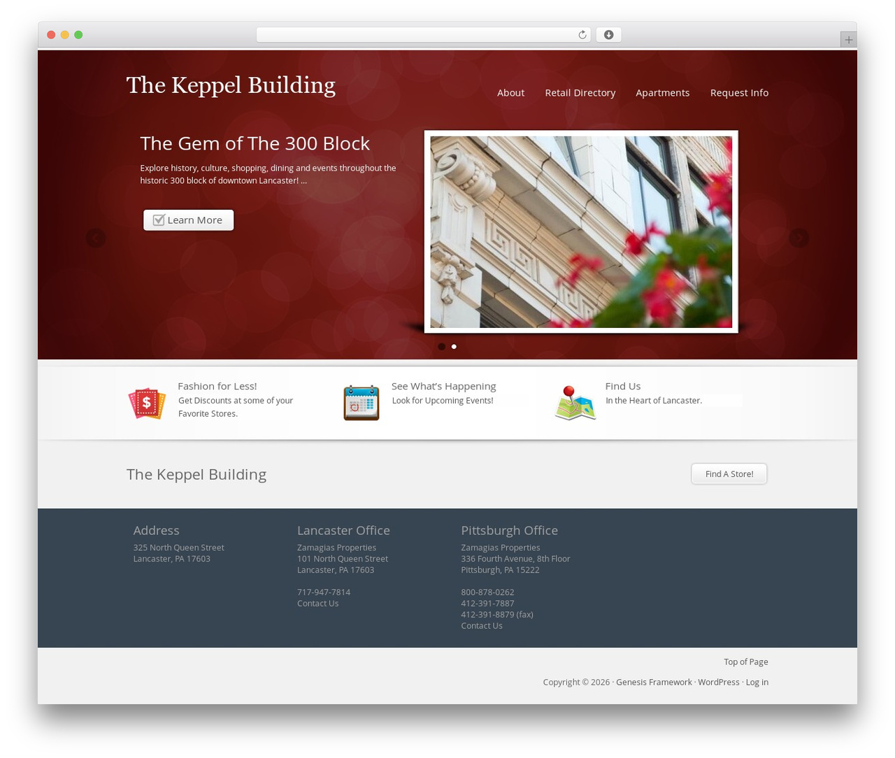 WordPress theme Zamagias Properties Individual Site Theme (2018) - thekeppelbuilding.com WordPress theme Zamagias Properties Individual Site Theme (2018) - thekeppelbuilding.com
