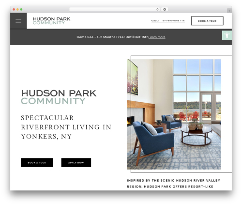 AJH Frames Theme WordPress theme - livehudsonpark.com