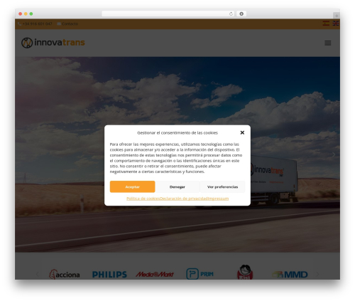 Best WordPress theme aeuroweb - innovatrans.net